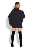 grey - Poncho model 122918 PeeKaBoo