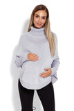 grey - Poncho model 122942 PeeKaBoo