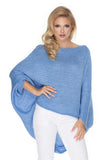 blue - Poncho model 138244 PeeKaBoo