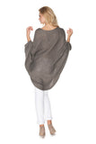 brown - Poncho model 138246 PeeKaBoo