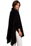 black - Poncho model 148263 BE Knit