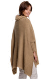 beige - Poncho model 148264 BE Knit