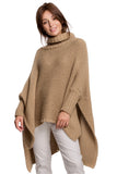 beige - Poncho model 148264 BE Knit