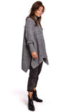 grey - Poncho model 148266 BE Knit