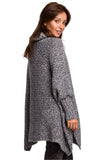 grey - Poncho model 148266 BE Knit