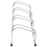 vidaXL Bike Rack for 4 Bikes Galvanised Steel