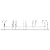 vidaXL Bike Rack for 5 Bikes Galvanised Steel