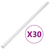 vidaXL Cable Trunkings 30 mm 30 m PVC