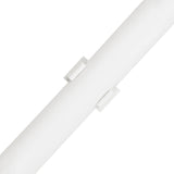 vidaXL Cable Trunkings with Clips 30 mm 30 m PVC