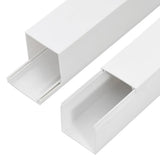 vidaXL Cable Trunking 33x33 mm 10 m PVC