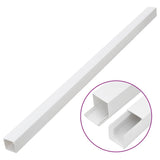 vidaXL Cable Trunking 33x33 mm 30 m PVC