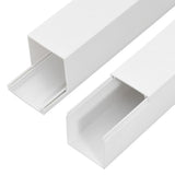 vidaXL Cable Trunking 33x33 mm 30 m PVC