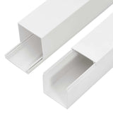 vidaXL Cable Trunking 40x40 mm 30 m PVC