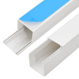 vidaXL Cable Trunking Self-Adhesive 20x10 mm 10 m PVC