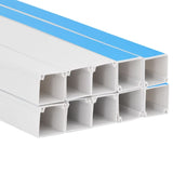 vidaXL Cable Trunking Self-Adhesive 40x40 mm 10 m PVC