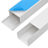 vidaXL Cable Trunking Self-Adhesive 100x40 mm 10 m PVC