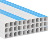 vidaXL Cable Trunking Self-Adhesive 33x33 mm 30 m PVC