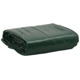 vidaXL Tarpaulin Green 1.5x2.5 m 650 g/m