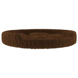 vidaXL Dog Bed Brown 70x55x23 cm Plush