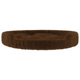 vidaXL Dog Bed Brown 70x55x23 cm Plush