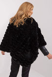 black - Poncho model 190855 AT