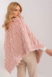 pink - Poncho model 190859 AT