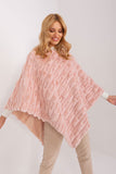 pink - Poncho model 190859 AT