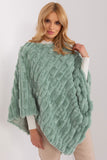 green - Poncho model 190862 AT