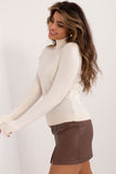 beige - Turtleneck model 199221 Sublevel