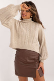 beige - Turtleneck model 199246 Badu