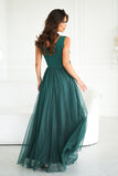 green - Long dress model 199326 Bicotone