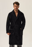 black - Bathrobe model 199386 Henderson