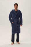 blue - Bathrobe model 199387 Henderson