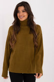 green - Turtleneck model 199432 AT