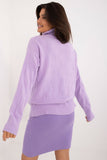 violet - Turtleneck model 199433 AT