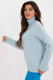 blue - Turtleneck model 199434 AT