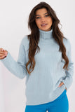 blue - Turtleneck model 199434 AT