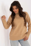 brown - Turtleneck model 199436 AT