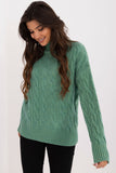 green - Turtleneck model 199438 AT