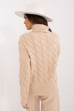 beige - Turtleneck model 199440 AT