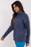 blue - Turtleneck model 199441 AT