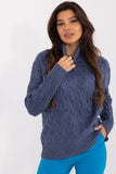 blue - Turtleneck model 199441 AT