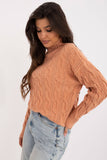 orange - Turtleneck model 199442 AT