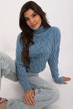 blue - Turtleneck model 199443 AT