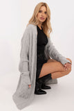 grey - Cardigan model 199517 AT