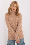 brown - Turtleneck model 199521 AT