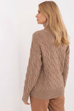 beige - Turtleneck model 199522 AT