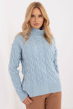 blue - Turtleneck model 199526 AT