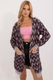 violet - Cardigan model 199549 AT