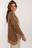 brown - Cardigan model 199621 Badu